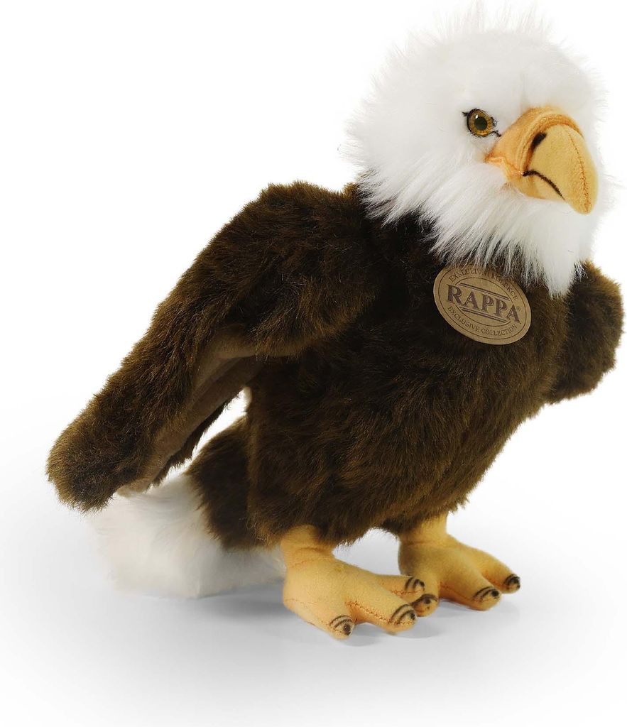 Rappa Plüschadler 24 cm umweltfreundliches Kuscheltier Spielzeug