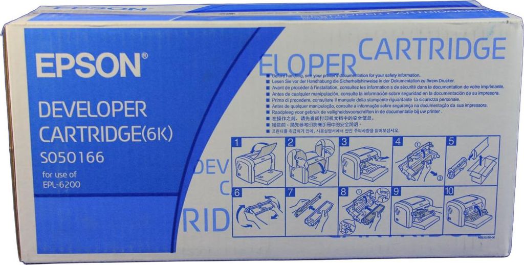 Epson 0417 Tonerkartusche C13S050166 Schwarz 6.000 Seiten Produktbild 