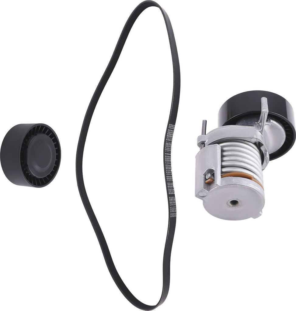 Keilrippenriemen & Spannarm Umlenkrolle For VW Amarok Pritsche/Fahrgestell 2.0