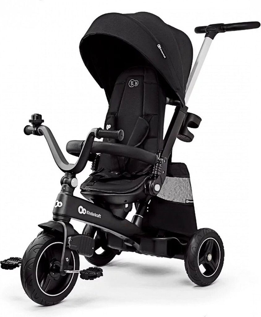 Kinderkraft Easytwist Triciclo nero Immagine del prodotto 