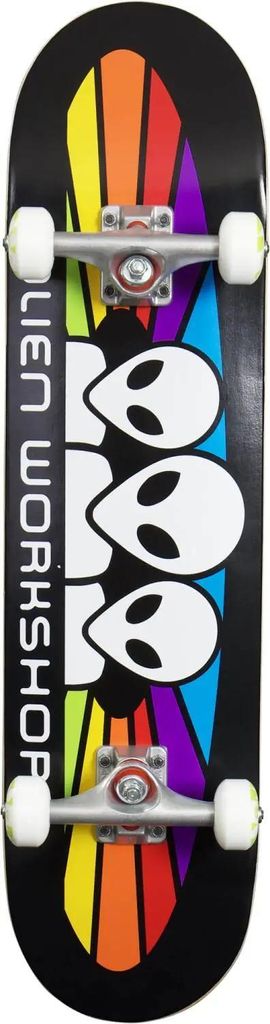 Alien Workshop Spectrum Complete Skateboard – Leichtes Popsicle-Deck für Street & Park (7,75" und 8,0") -