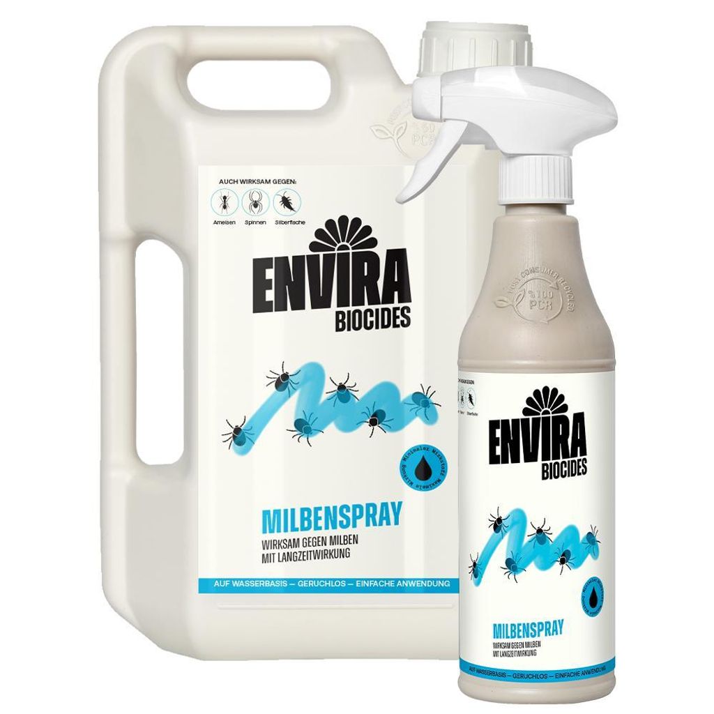 Envira Milben Abwehrspray im Nachfüllpack 2L + 500ml Produktbild 