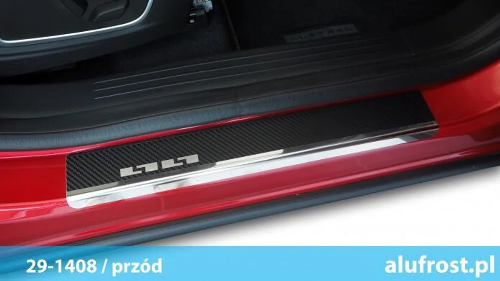 Équipez votre Renault Austral 2023- de plaques de seuil effet carbone