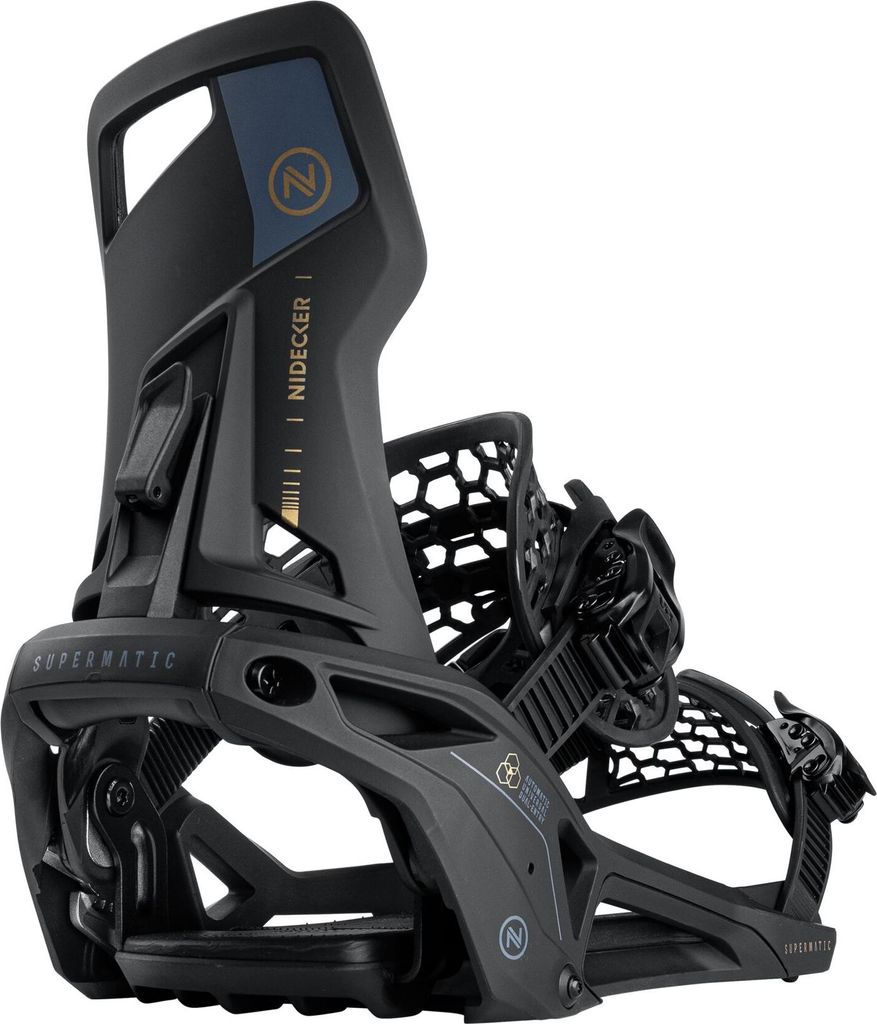 NIDECKER Snowboard Bindung Supermatic black S (35,5-37,5)