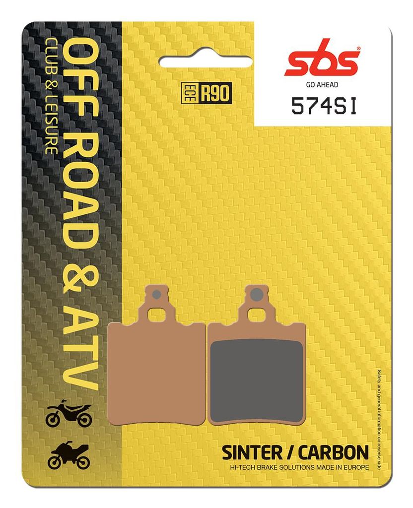 Bremsbelag SBS 574SI (Satz pro Scheibe) Offroad Sinter