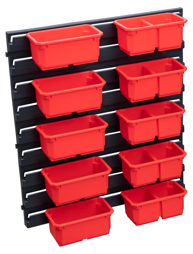 Qbrick System Set di contenitori n. 3 Parete dell'officina Immagine del prodotto 