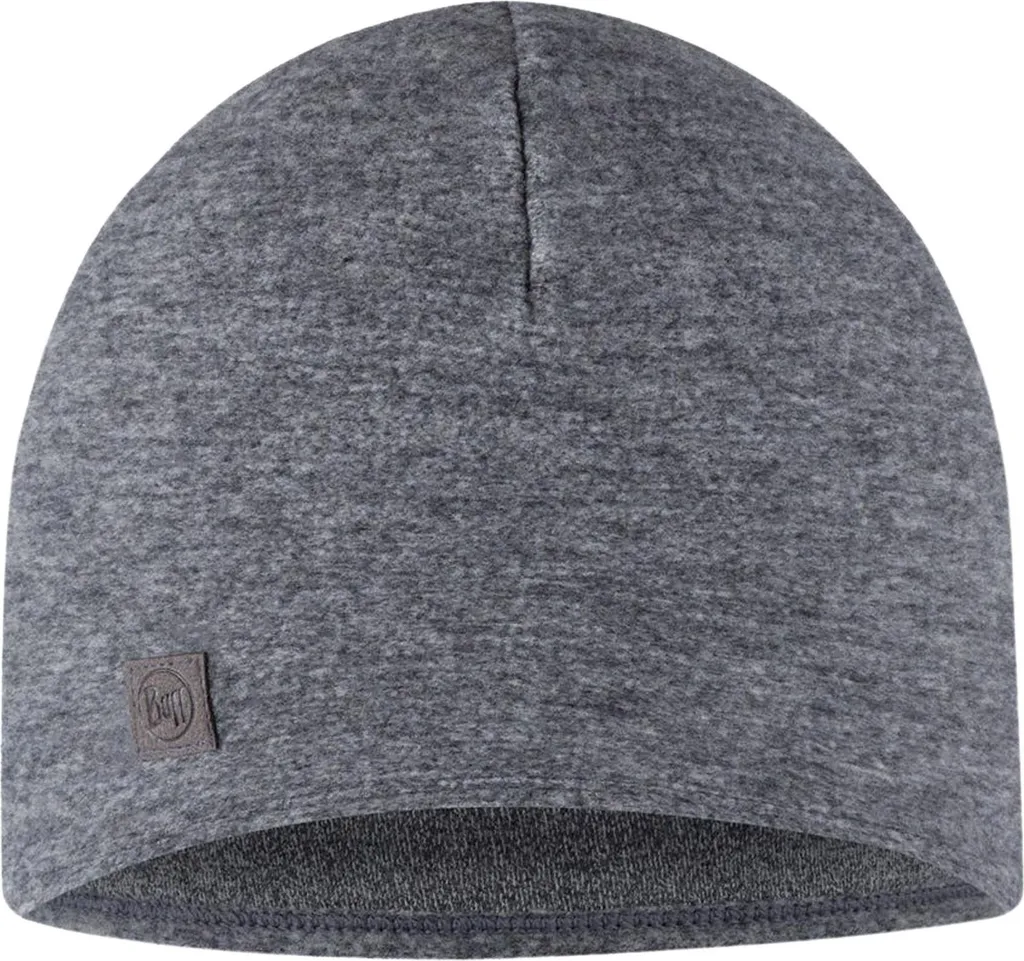 Bonnet chaud en polaire de mérinos gris pour homme et femme ajustable