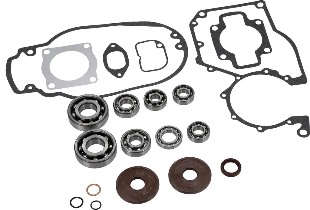 Stopper les fuites moteur MZ ETZ 250 251 : Kit joints et roulements complet
