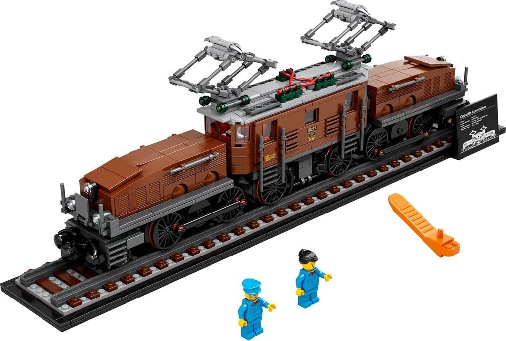 LEGO® Advanced Models Lokomotywa pociągowa Krokodyl - 10277 Zdjęcie produktu 