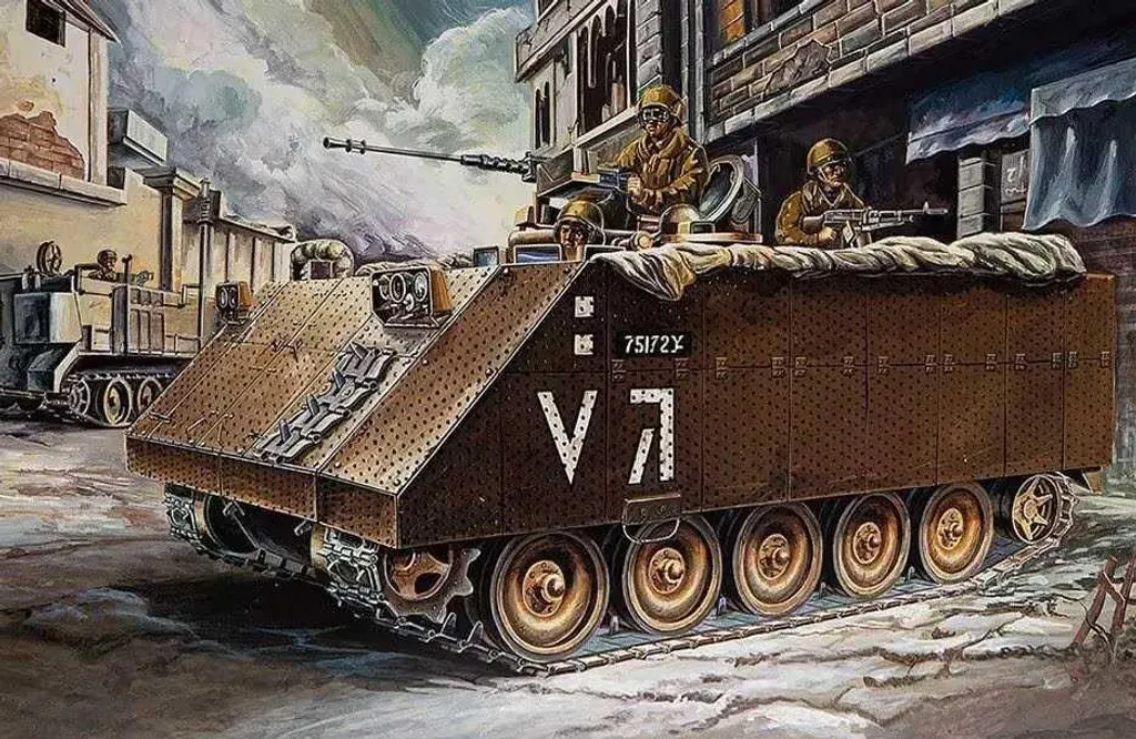 Maquette char militaire M113 Zelda APC 1:35 kit de montage détaillé