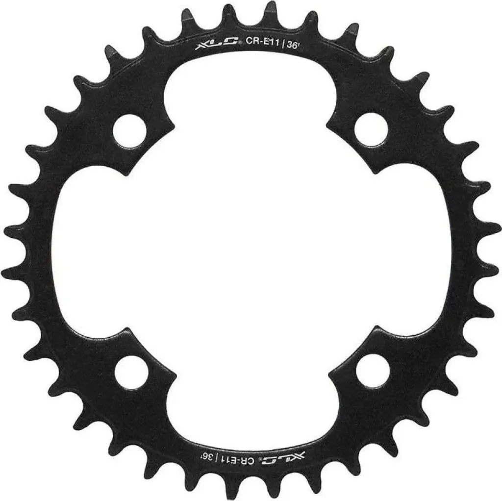 Plateau de Pédalier VAE 34 Dents BCD 104mm XLC en Acier Renforcé Noir