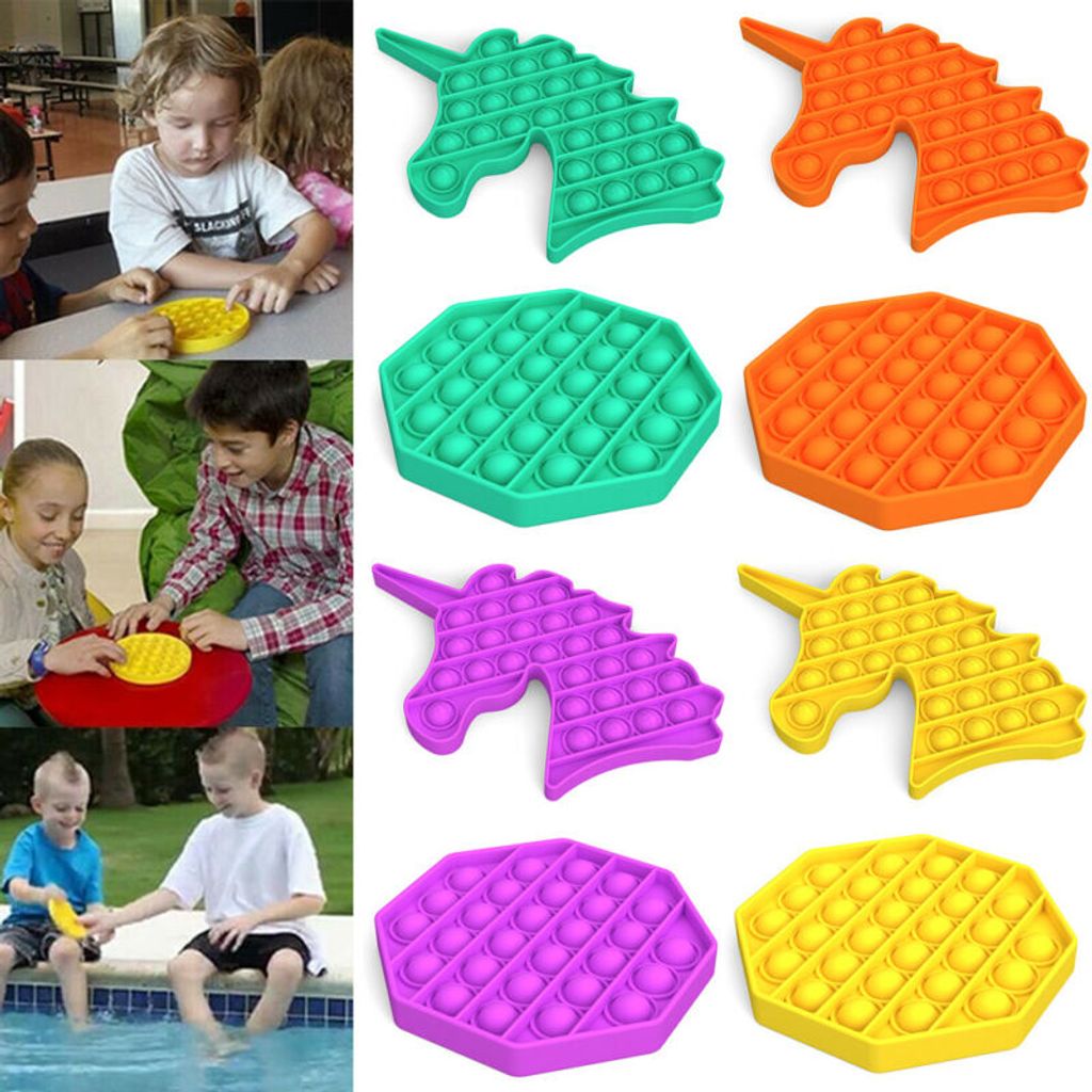 Push Pop Blase Zappeln Sensorisches Spielzeug Stressabbau Kind Spiel Geschenk 