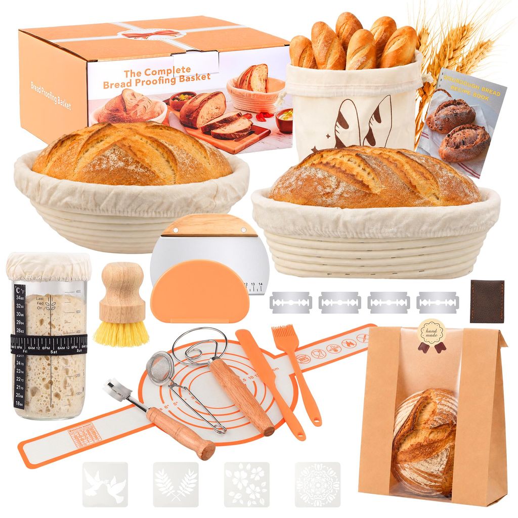 Set per la panificazione artigianale UnboxG, composto da: Immagine del prodotto 