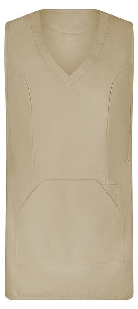 Exner - Schürze "Throwover", Weiche Haptik LT6059 (44 cm - 52 cm) (Sand)