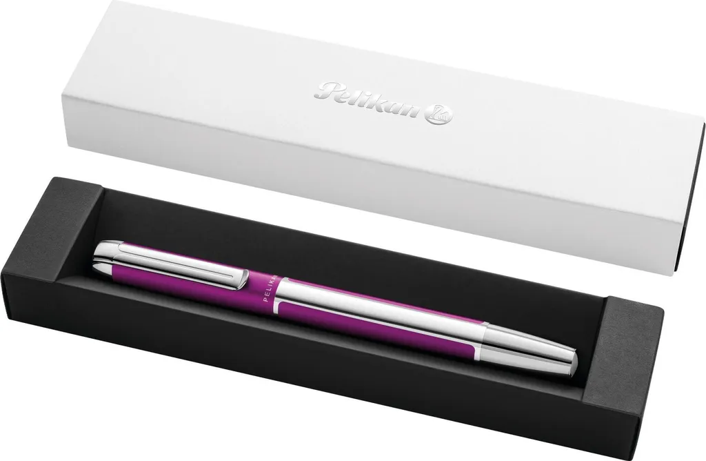 Pelikan Büro 823784 Pelikan Füllhalter Pura P40 1 ST im G24 Ge.-Etui Violett M