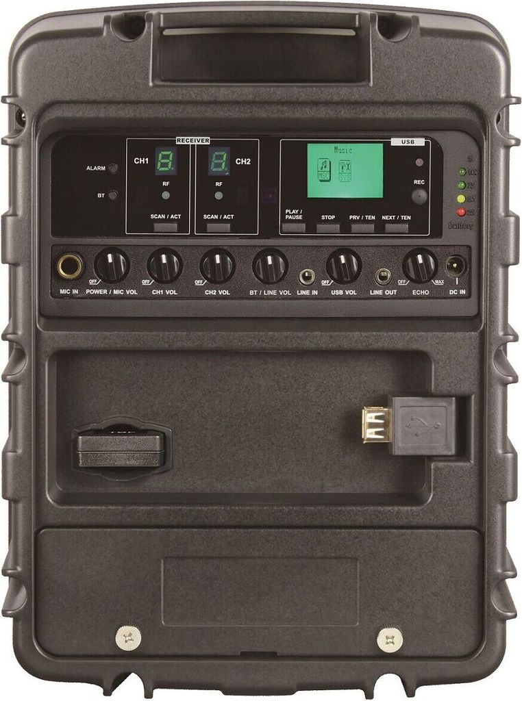 Mipro Akku-Beschallungssystem "MA-300", Mit 2 Empfängern