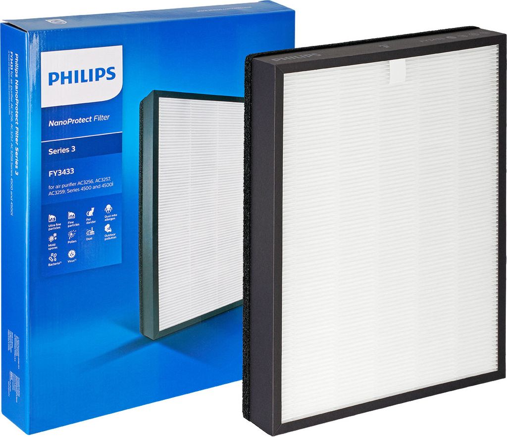 Filtr Hepa do oczyszczacza powietrza FY3433/10 Philips, Zdjęcie produktu 