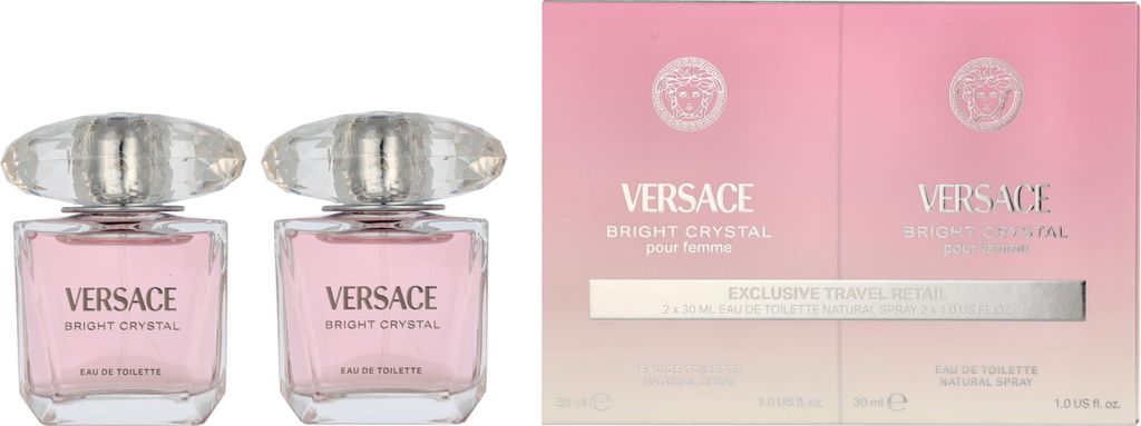 Versace Bright Crystal Eau de Toilette, 2 x 30 ml Immagine del prodotto 