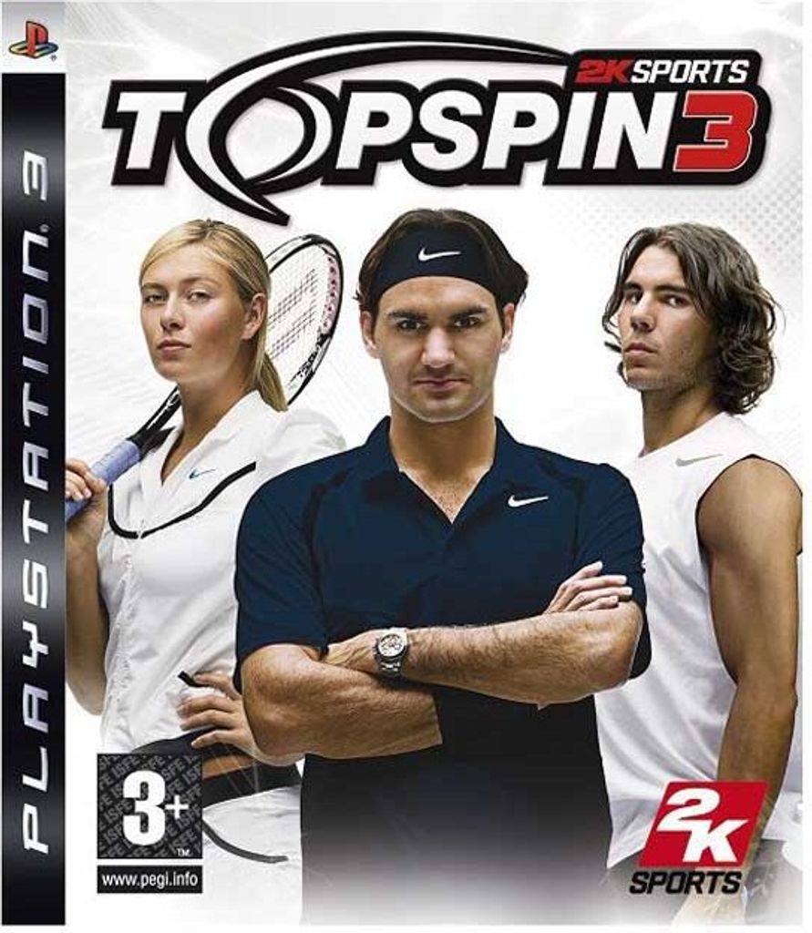 2K Top Spin 3, PS3, ITA, PS3