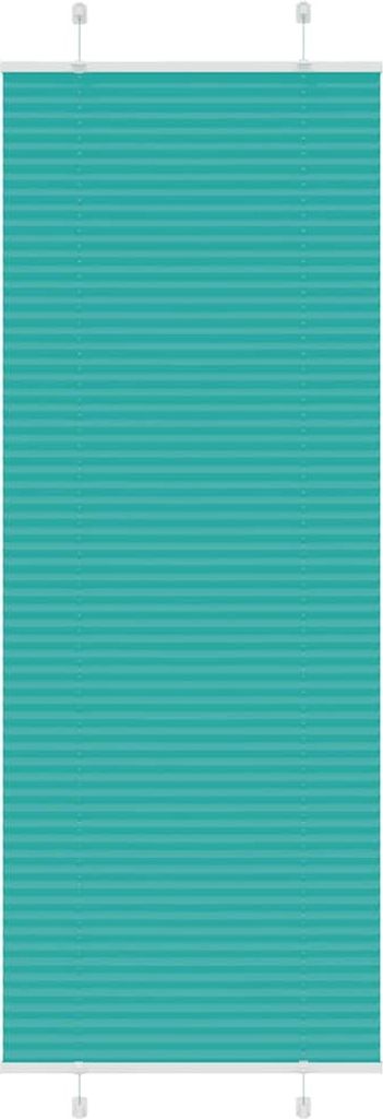 Plissee Petrolgrün 70x200 cm Stoffbreite 69,4 cm Polyester
