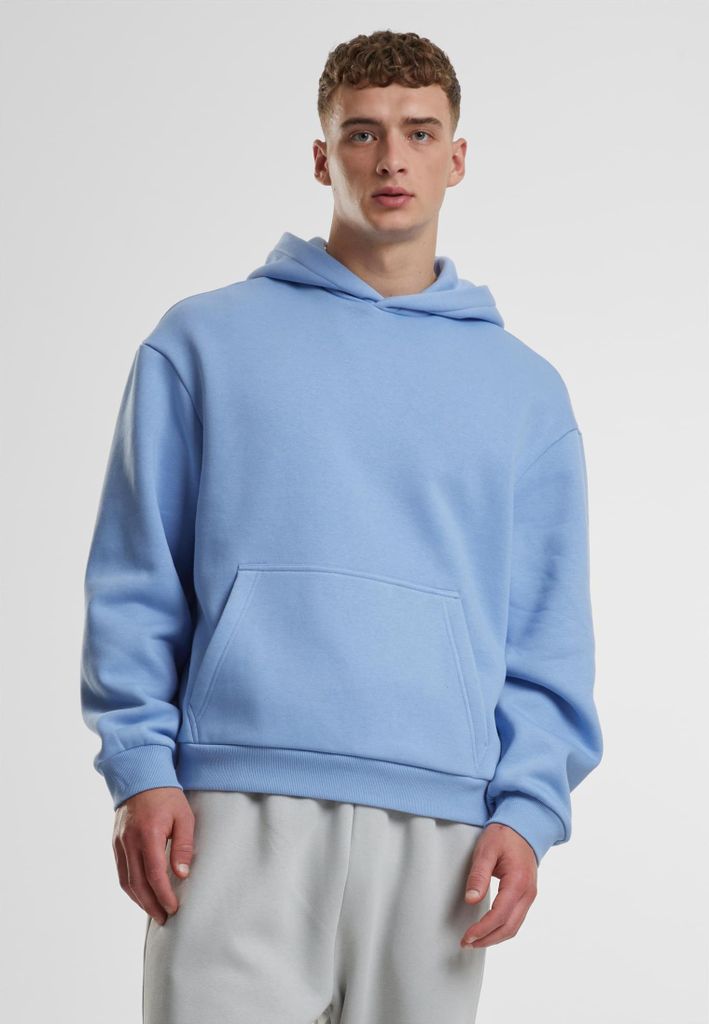 Urban Classics Herren-Kapuzenpullover mit Kapuze Vekist hellblau XXL