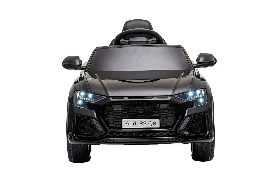 Audi RS Q8 Électrique Enfant idéale pour Jardin avec Pneus EVA et Cuir