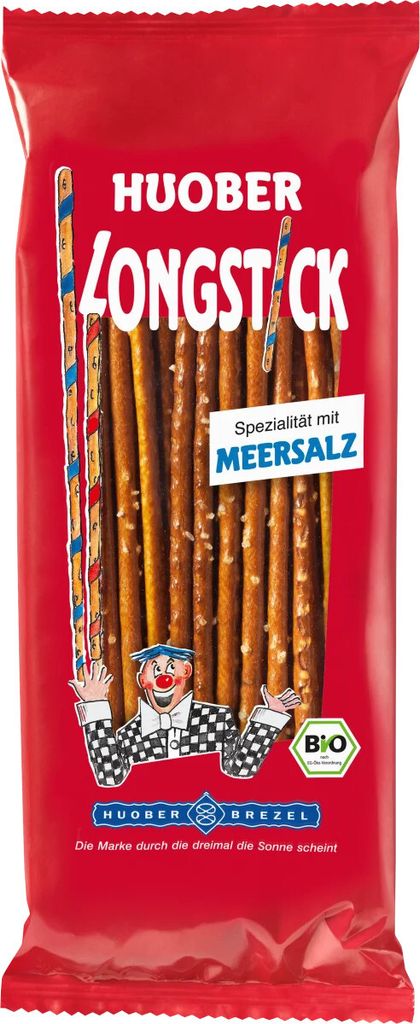 Huober Brezelstangen Meersalz 175 g Produktbild 