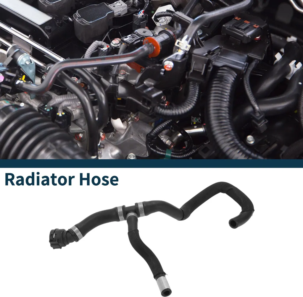 Tuyau Chauffage Audi A8 pour Réparation Circuit Refroidissement Noir