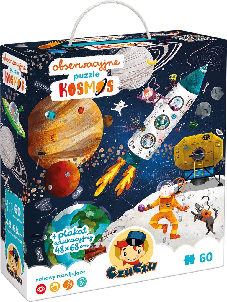 60 Pozorovanie Puzzle Cosmos CzuCzu Obrázok produktu 