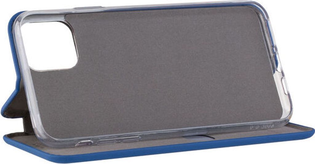 COMMANDER Book Case CURVE für Samsung Galaxy S20 Ultra - Soft Touch Maritim Blue