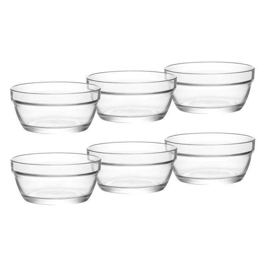 Set 6 Ciotole in Vetro 10,5 cm 200ml MASTER - Offerta Casa e Ristorazione