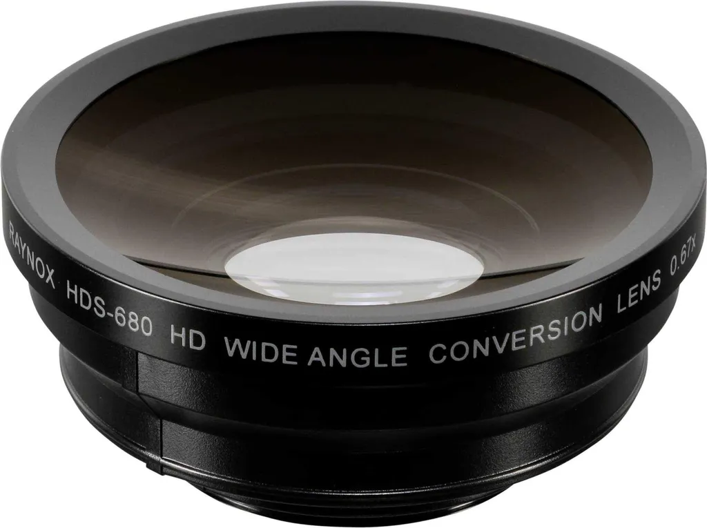 Objectif Raynox HDS-680K Grand Angle pour Vidéo de Voyage et Paysage HD