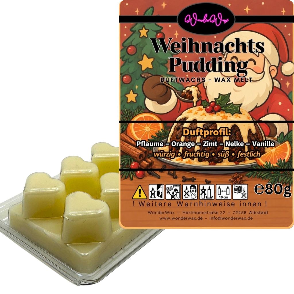 WonderWax Duftwachs Weihnachten Wax Melts für Duftlampe, 6 Produktbild 