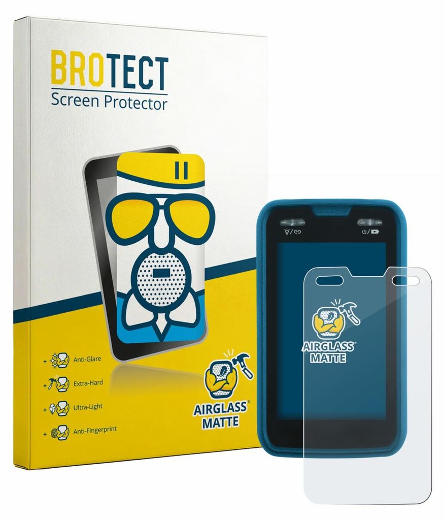 BROTECT Entspiegelungs Schutzglas für Softing IT Networks LinkXpert M3 Schutzfolie Panzer Folie Glas Display Schutz matt