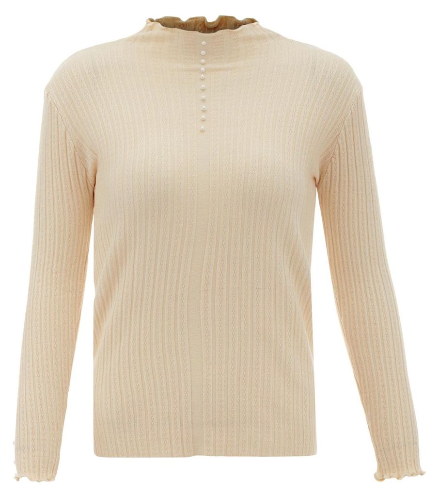 LUREA damen strickpullover - Beige, XS/S