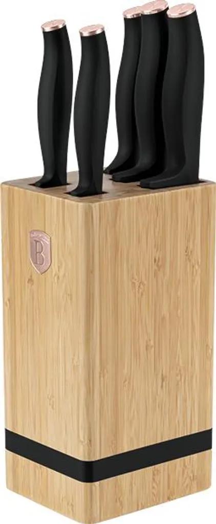 Set 6 Coltelli Berlinger Haus BH2970 con Blocco Bambù - Sicuri e Affilati - 7