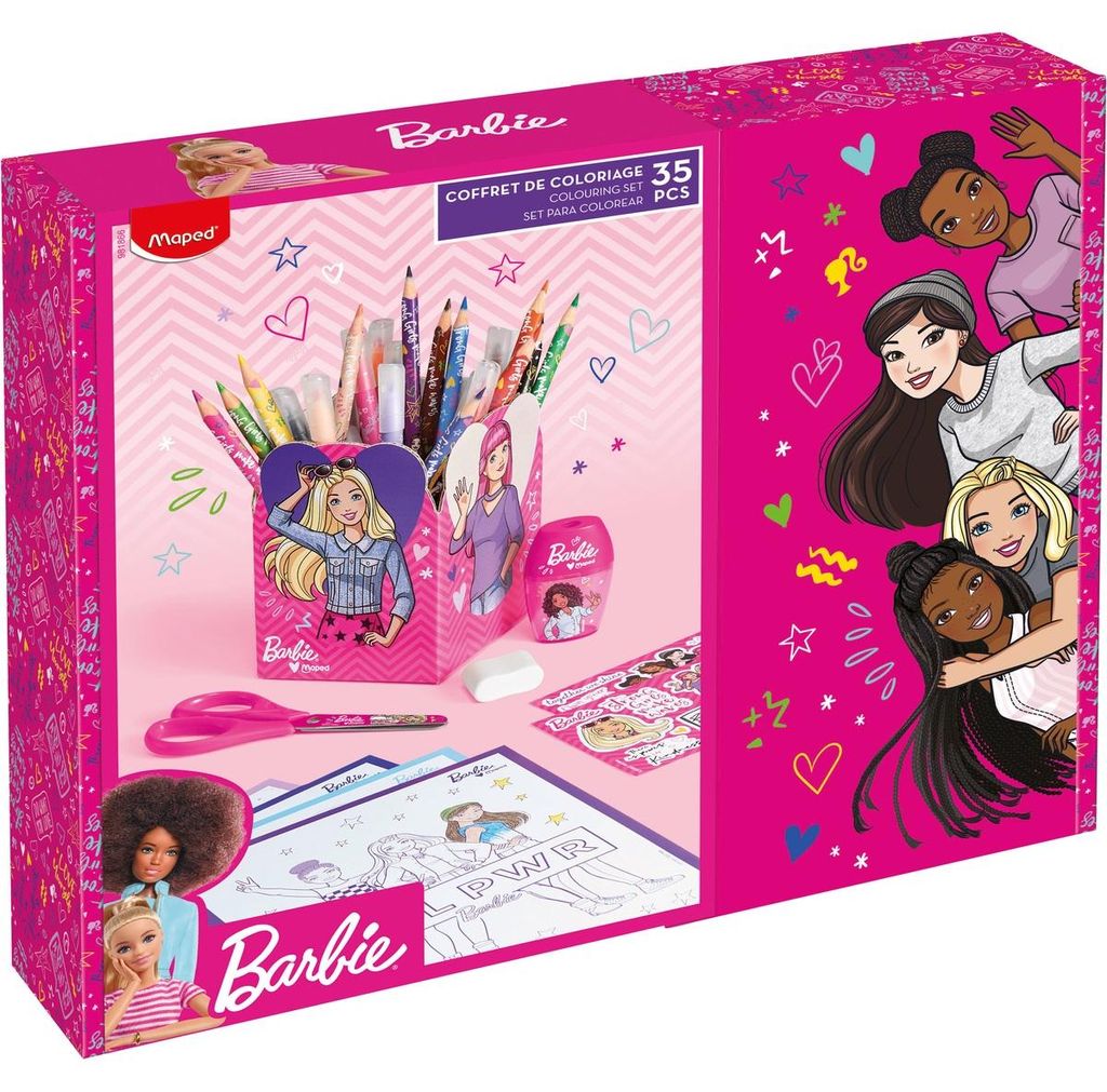 Maped Malset Barbie Mehrfarbig Produktbild 