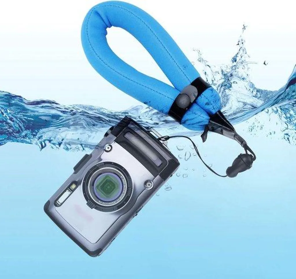 Bracelet de flottaison bleu pour appareil photo étanche TG-7 et TG-6