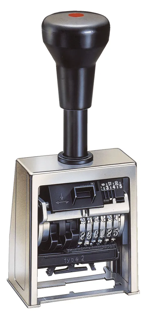 Tampon numéroteur 6 chiffres Reiner 531 0 WEDO pour documents - 4,5mm