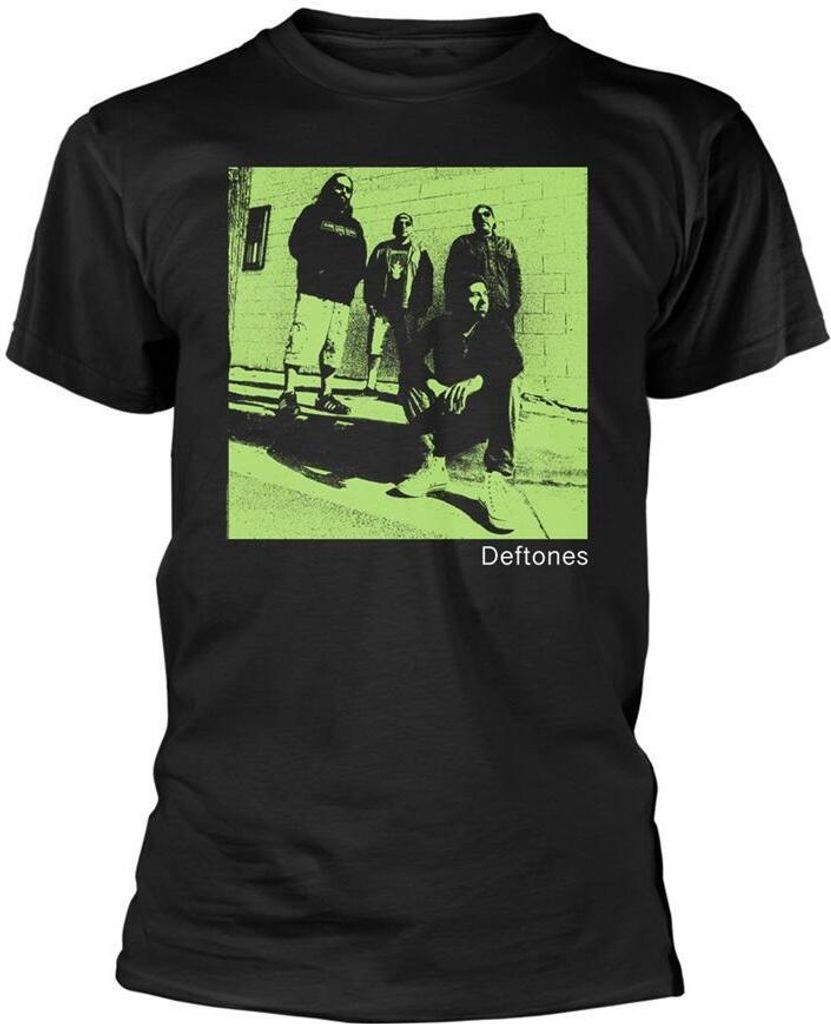 Deftones - T-Shirt für Herren/Damen Uni PH1194 (L) (Schwarz/Grün)