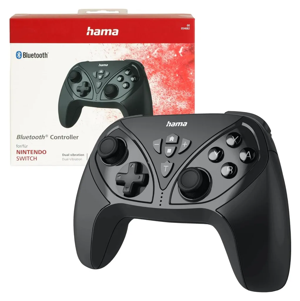 Hama 00054682 Contrôleur de jeu Noir Bluetooth pour Nintendo Switch