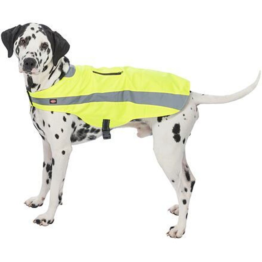 Trixie Gilet Fluo Chien Trixie Gilet De Sécurité En Polyester