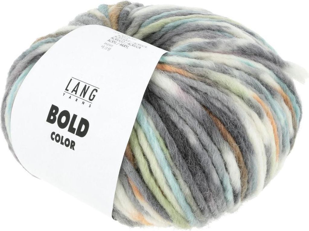 Lang Yarns - Bold Color 0015 rost schwarz grün