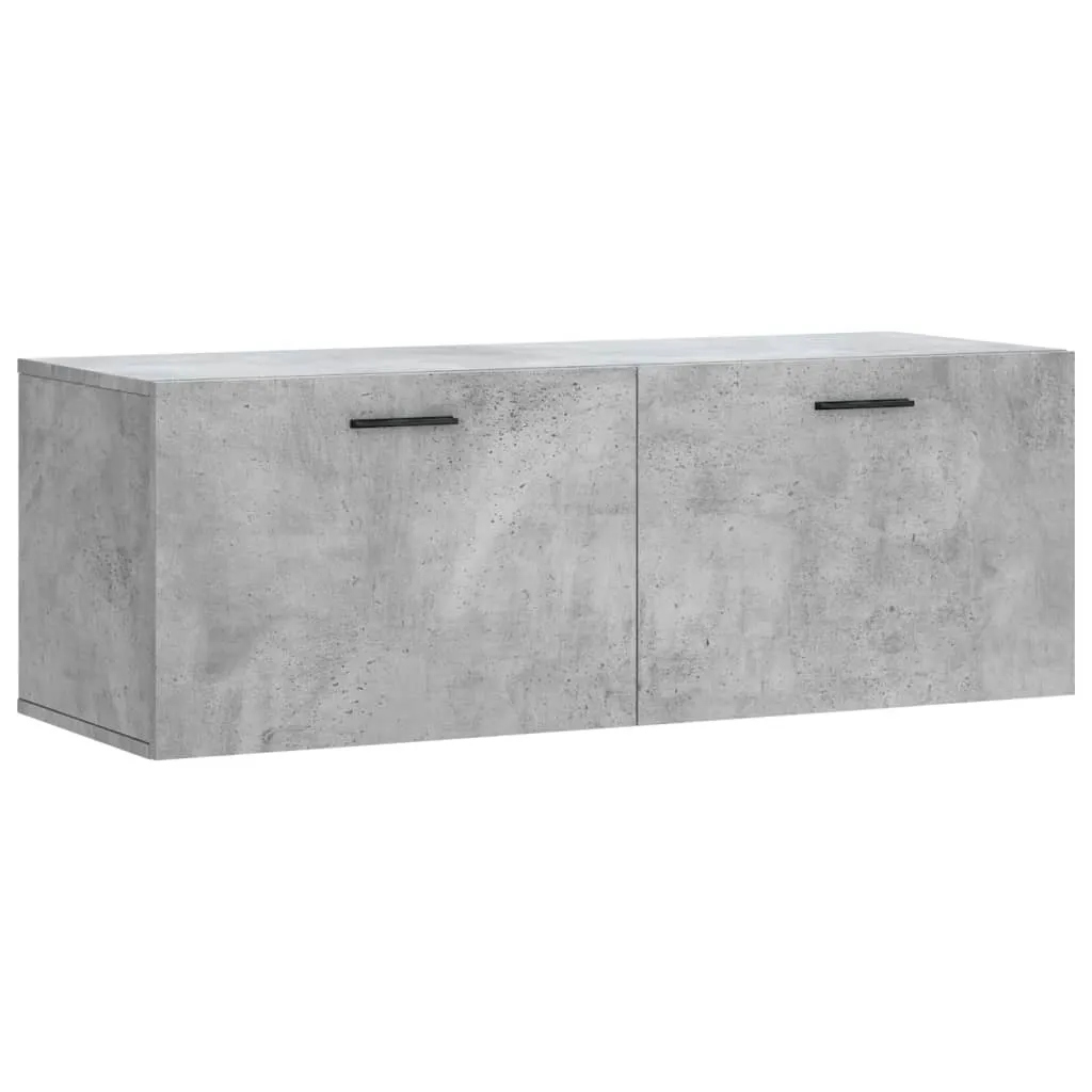 SYFAX™ Mobile Pensile 100x36,5x35 Legno Multistrato Grigio Cemento