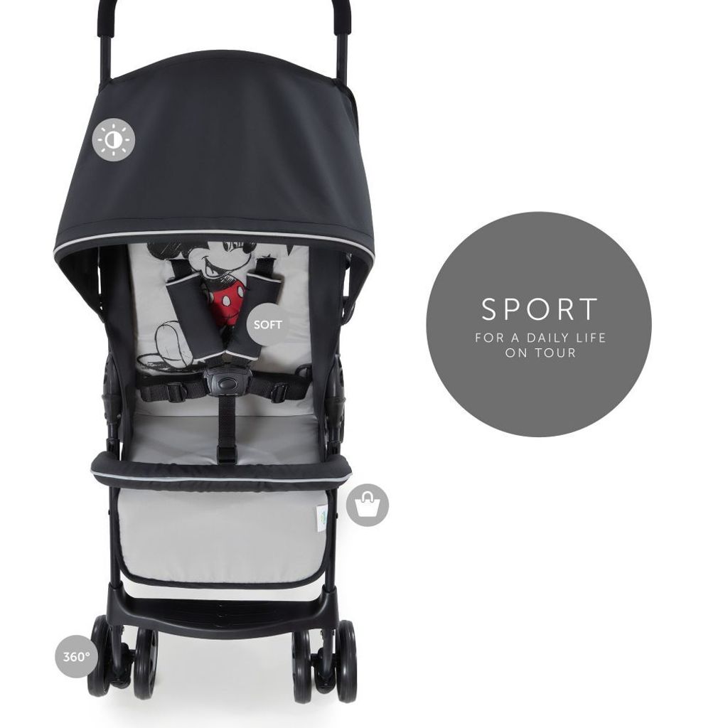 Hauck Sport Mickey Stars Ľahký kočík kompaktný model Obrázok produktu 4