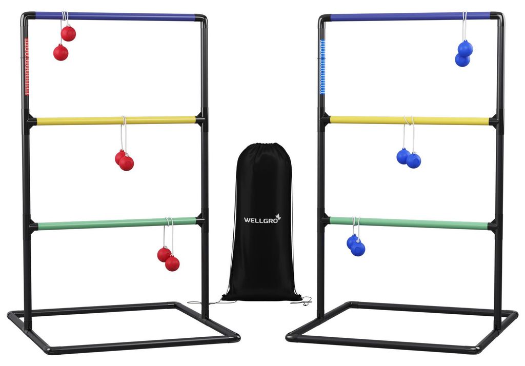 WELLGRO 2x Leitergolf schwarz - Material Kunststoff - Produktbild 