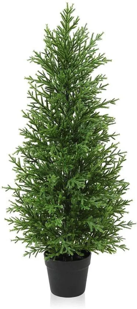 Sapin artificiel 90 cm Cedar aspect naturel et feuillage traité anti-UV