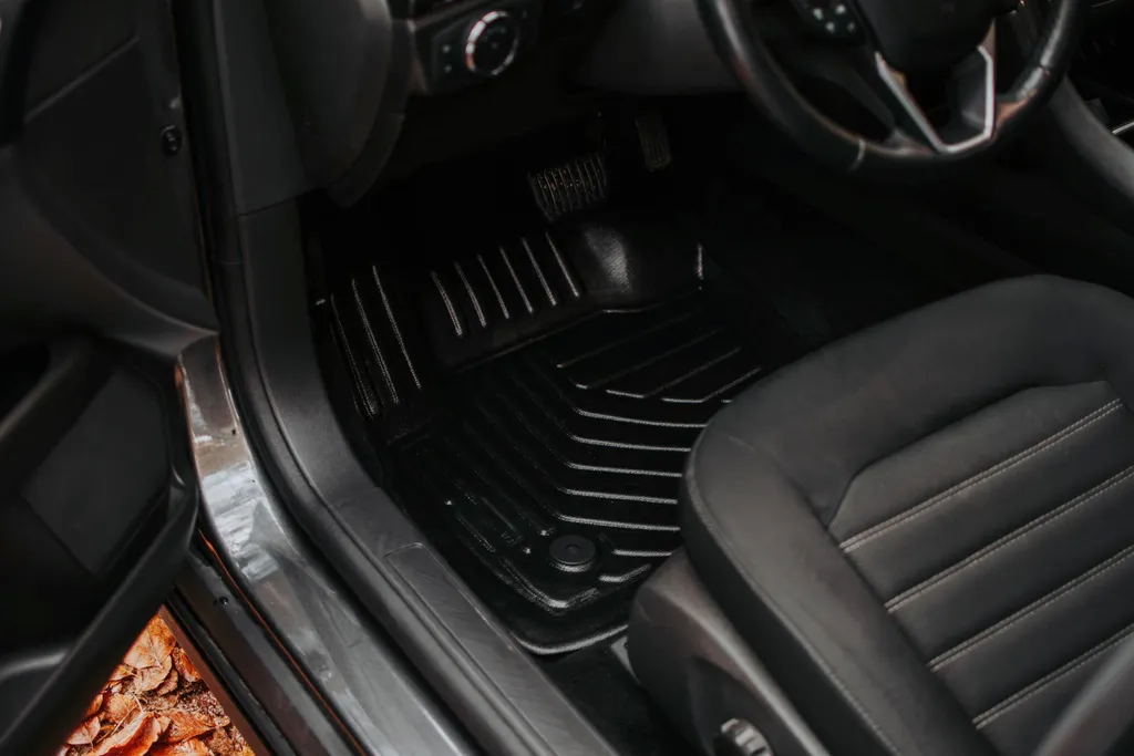 Tappetini 3D Skoda Karoq 2017+ Wielganizator - Protezione Gomma Bordo Alto - 9