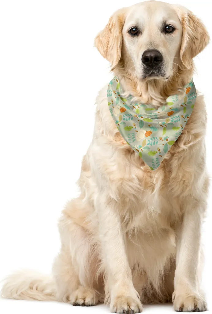Bandana Autunnale ABAKUHAUS | Fazzoletto Animali Design Botanico