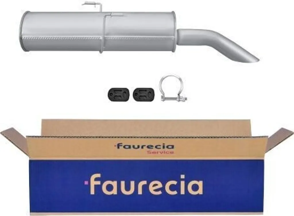 Pièce échappement 306 - Silencieux HELLA 8LD 366 031-751 pour remplacement